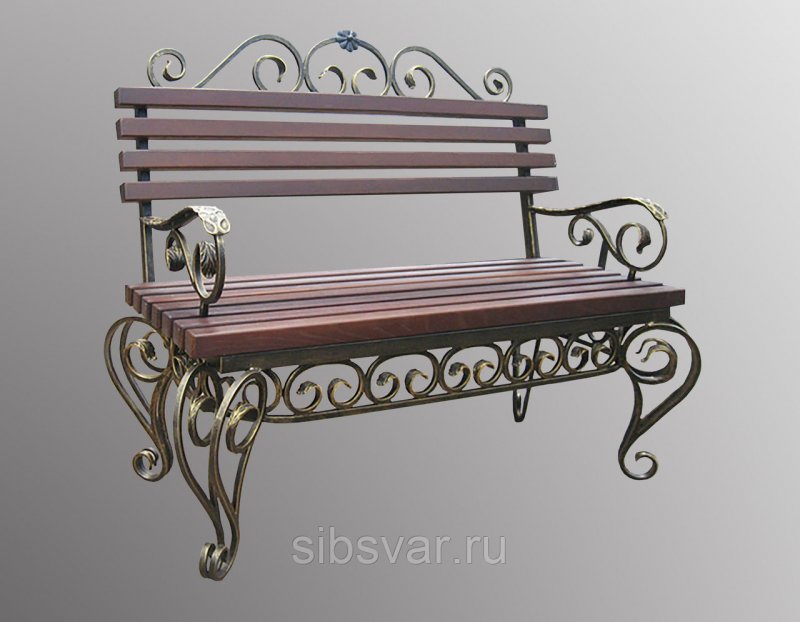Боковые части скамейки