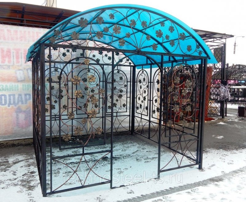 Кованая Садовая беседка