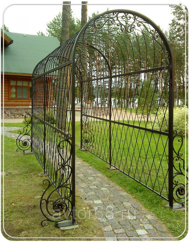 Беседка сварная