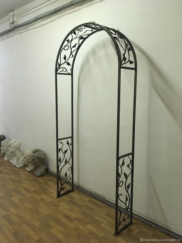 Кованые арки для сада