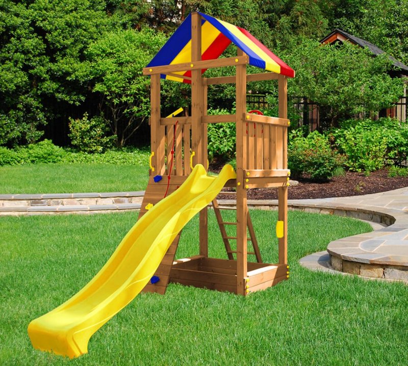 Спортивно-игровой комплекс Jungle Gym Cottage Climb Modul Xtra