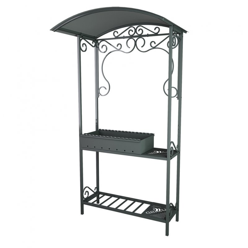 Угольный гриль go Garden Grill-Master 48, 90х58,5х106 см