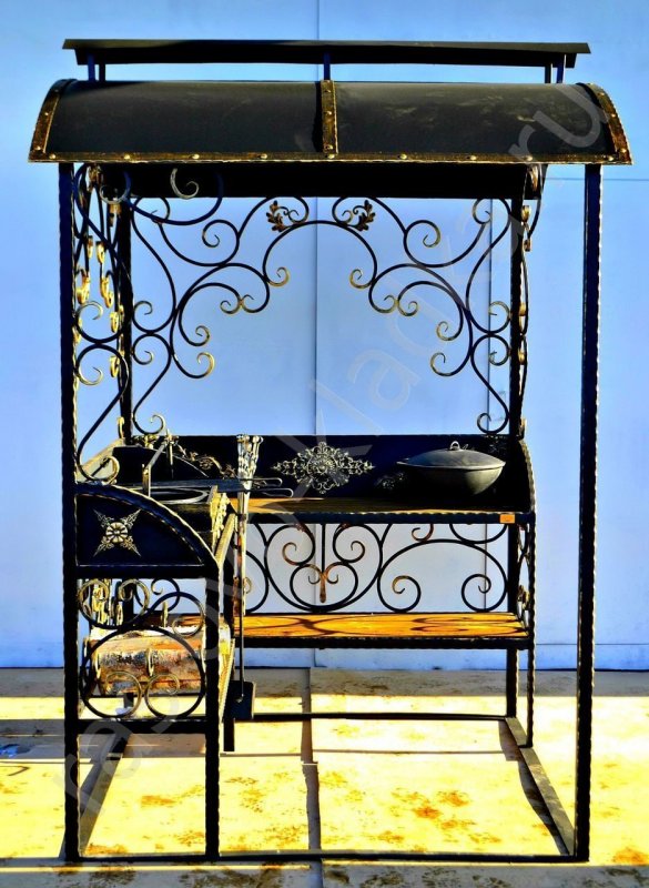 Взр2280 мангал с крышей Roof Grill
