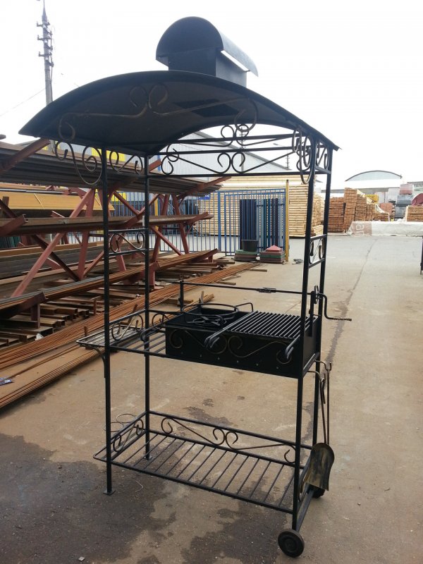 Взр2280 мангал с крышей Roof Grill