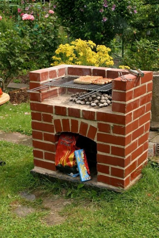 Мангальные комплексы из кирпича