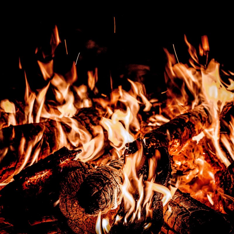 Photo Feuer Stern