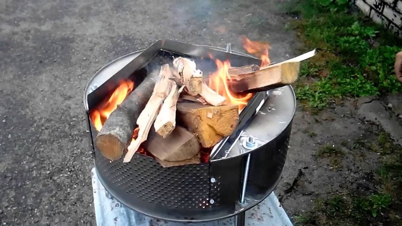 Тумба из старой стиральной машины