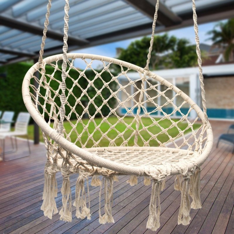 Качели подвесные giardino Club плетенные двухместные ltae010