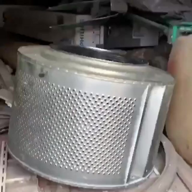Барбекю из стирального барабана