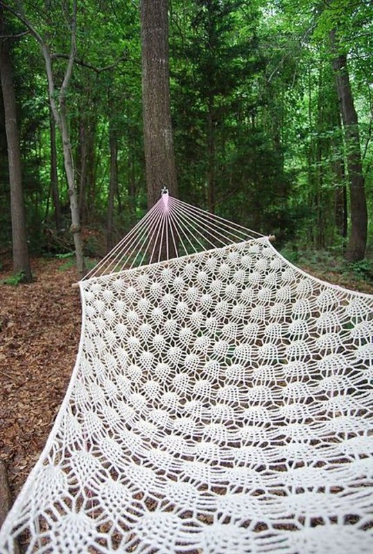 Качели подвесные "кресло-макраме" чудесный сад 008.5, белое