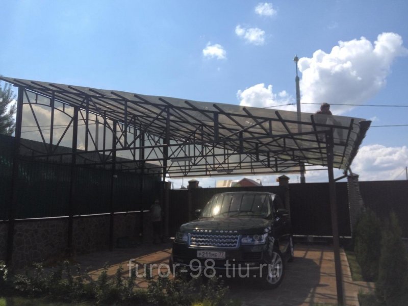 Крыльцо поликарбонат