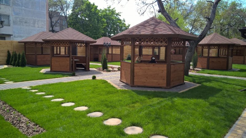 Самые красивые беседки