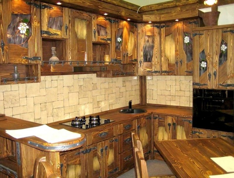 Кухонные фасады под старину