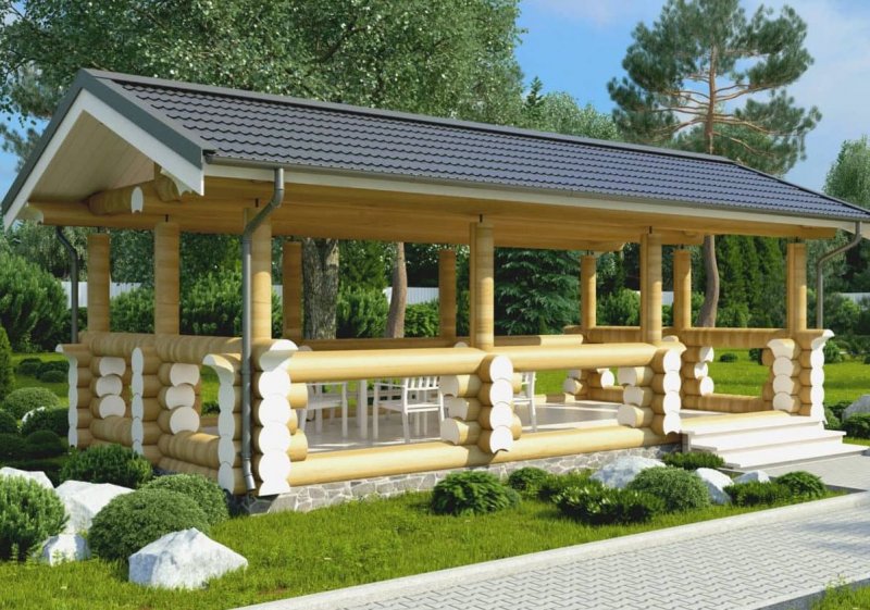 Летняя беседка