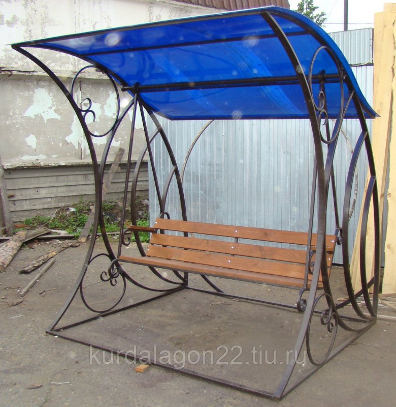 Качели из профильной трубы 40х20