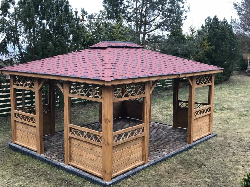 Конструкция беседки