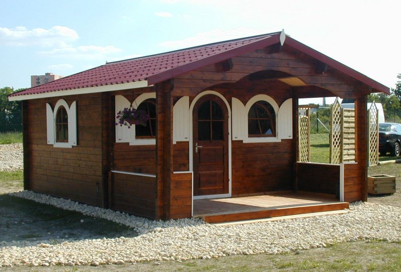 Баня дровяник и сарай под одной крышей