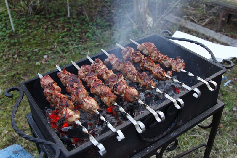 Шашлыки на даче
