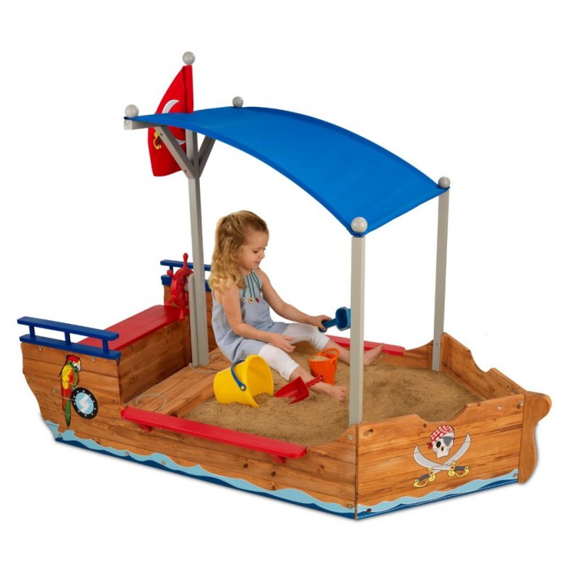 Песочница kidkraft пиратский корабль