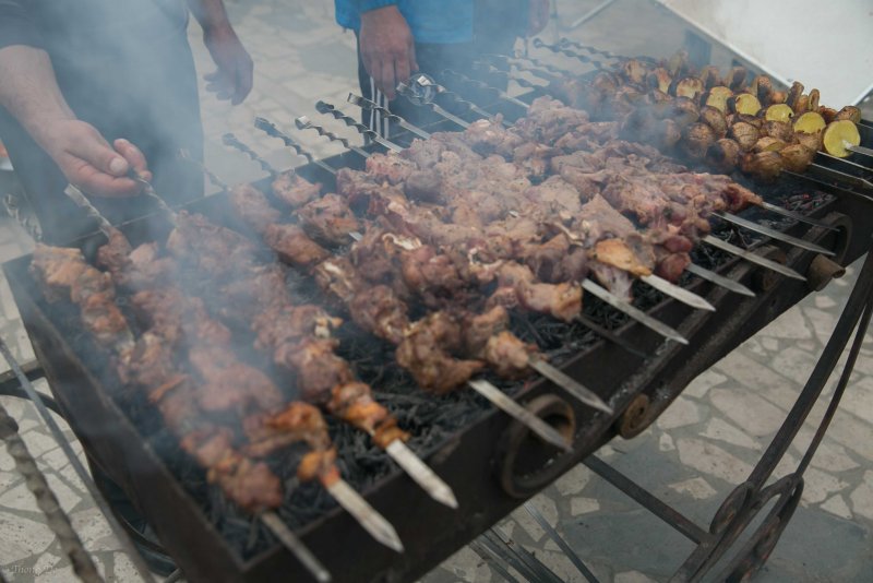 Шашлыки на даче