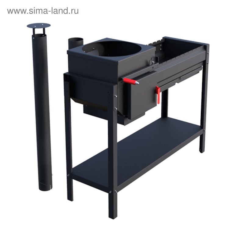 Печь-гриль Grillver «Искандер Инклайн Эйр»