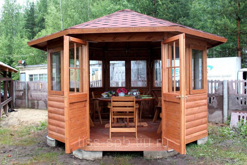 Беседки из дерева