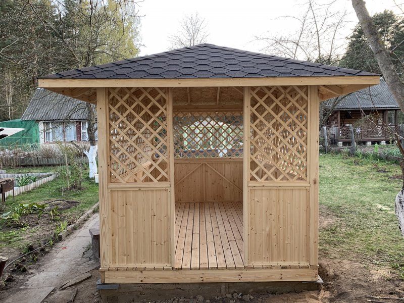 Беседка Оазис 3x3