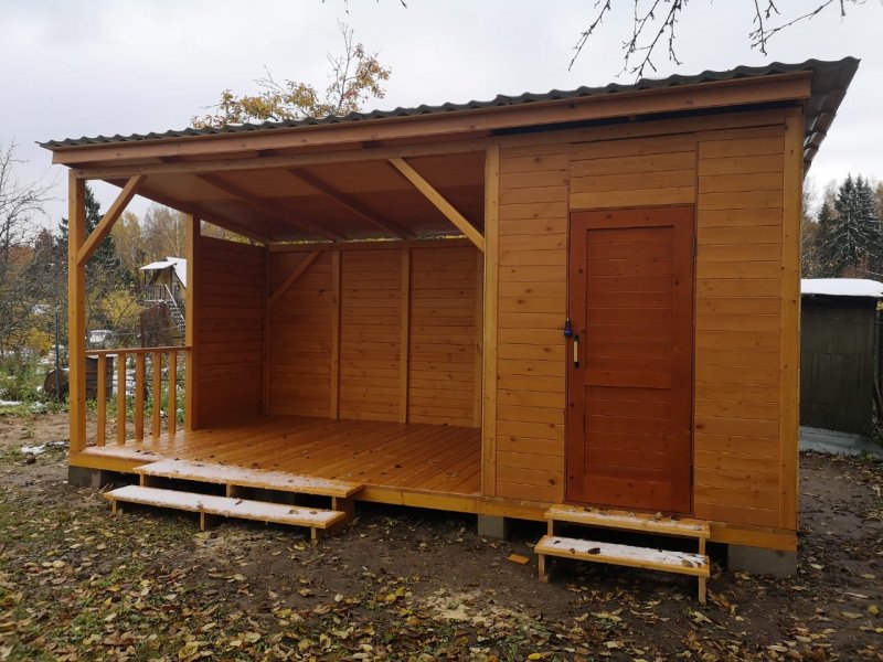 Быстровозводимые беседки HABERCUBE