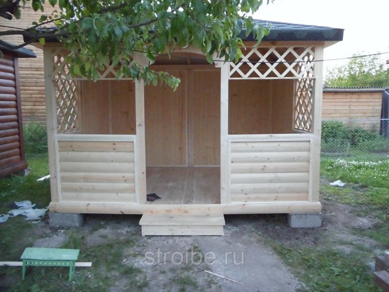 Веранда на даче