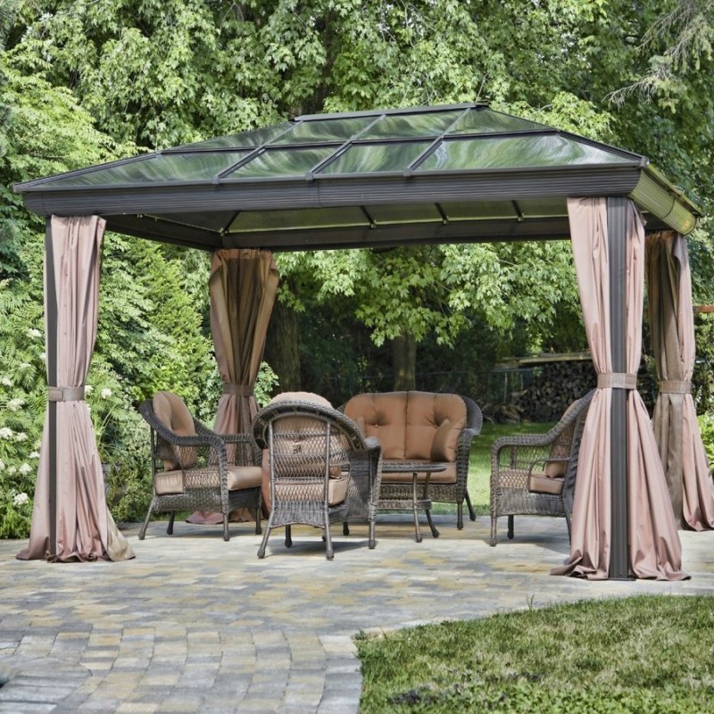 Беседка брусовая Gazebos