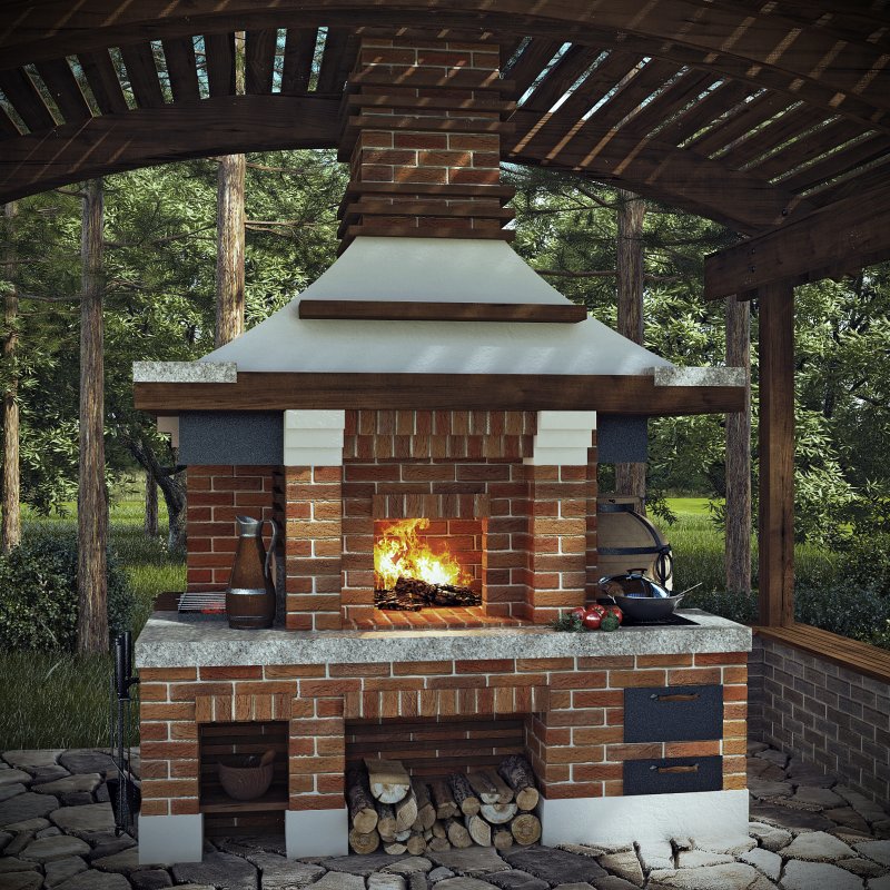 Барбекю Woodgrill 723