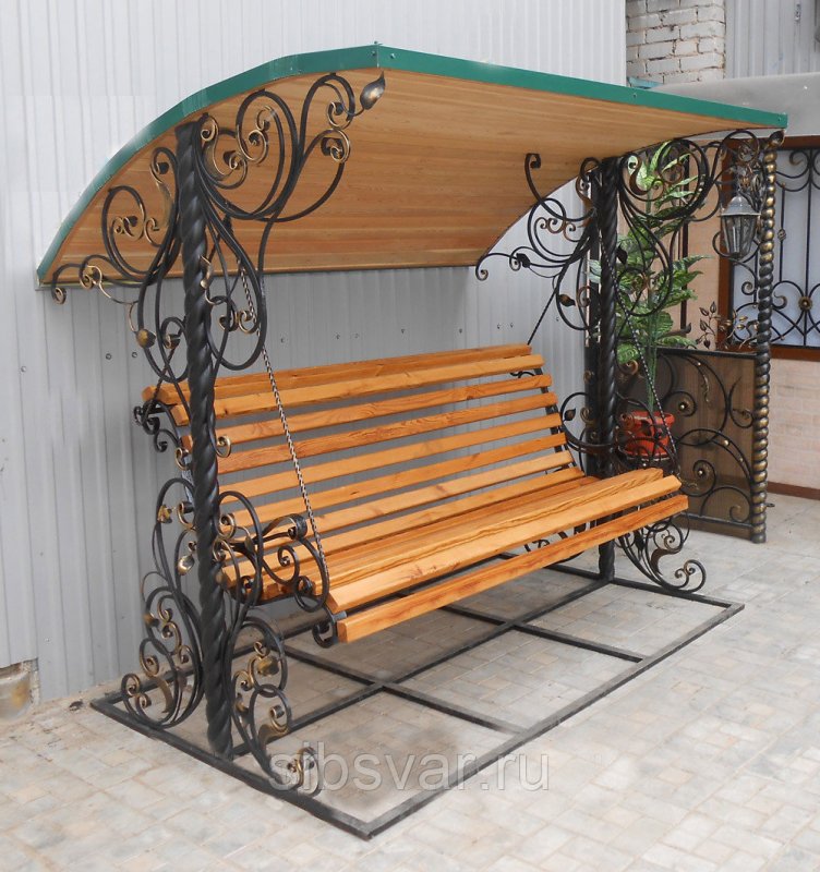 Кованые качели