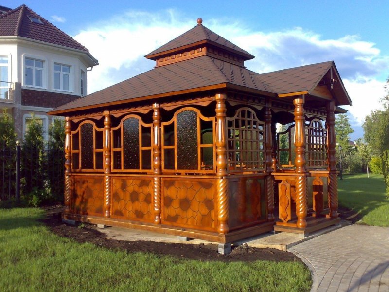 Красивые беседки