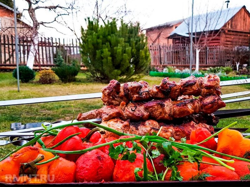 Шашлыки на даче