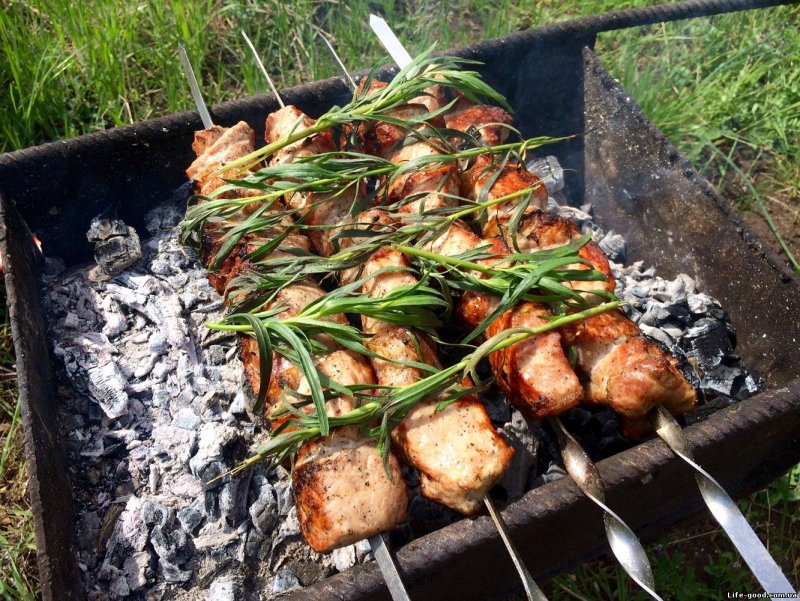 Шашлыки в парке