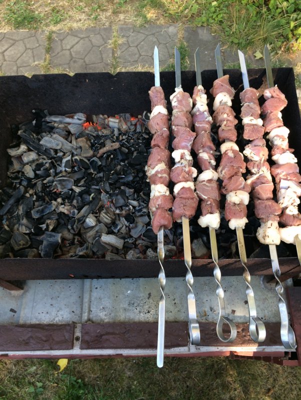 Шашлыки на даче