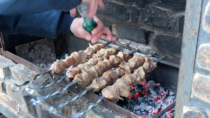 Шашлык летом