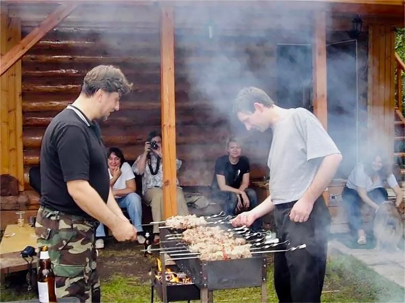 Шашлыки на природе