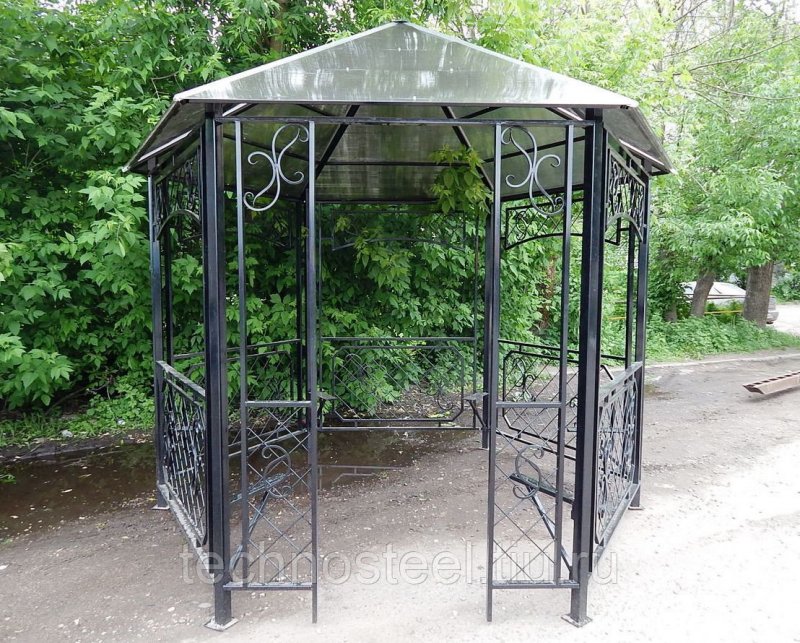 Беседки из металла