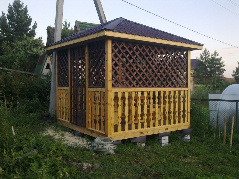 Дачные беседки