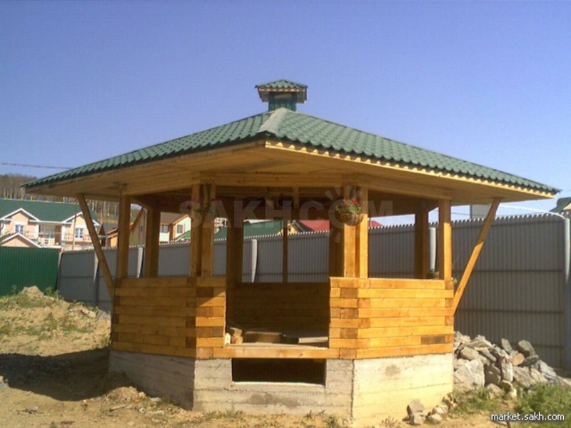Каркасный сарай 12х5