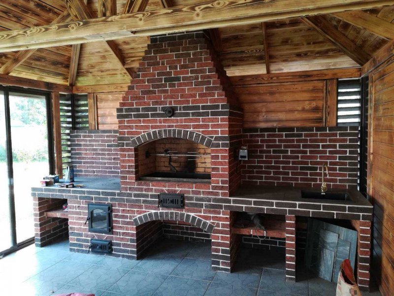 Барбекю печь steatmaker 20 с казаном