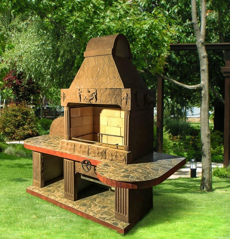 Печь барбекю
