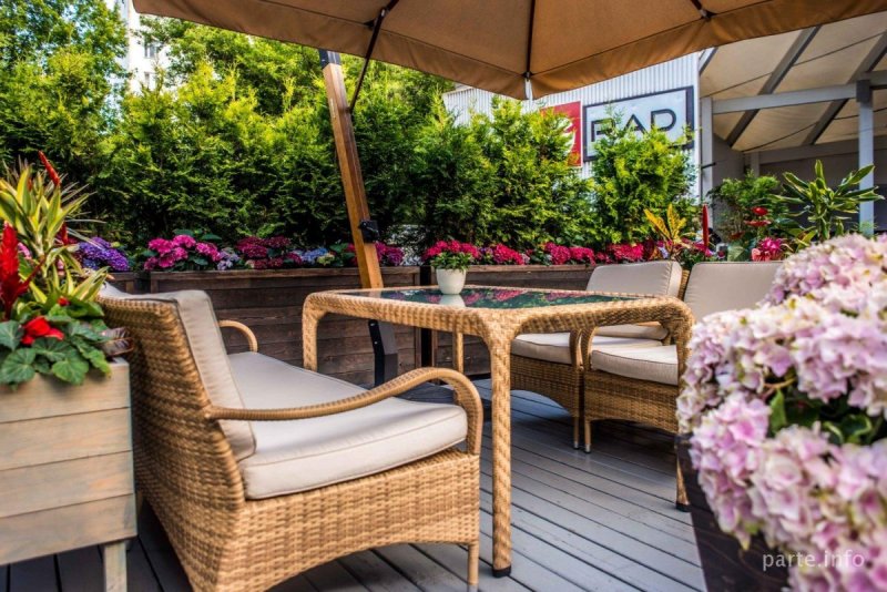 Delonix Cafe веранда