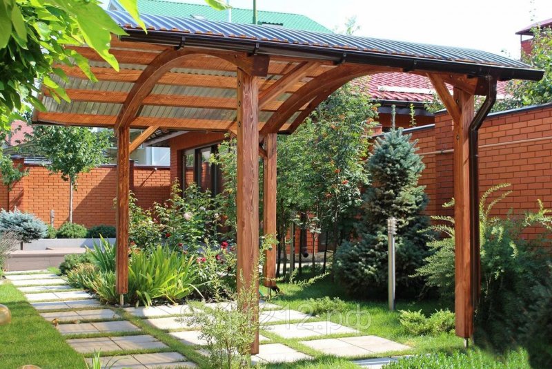 Wood Lattice Garden Trellis