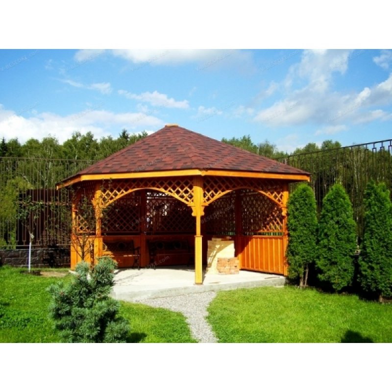 Беседки из дерева