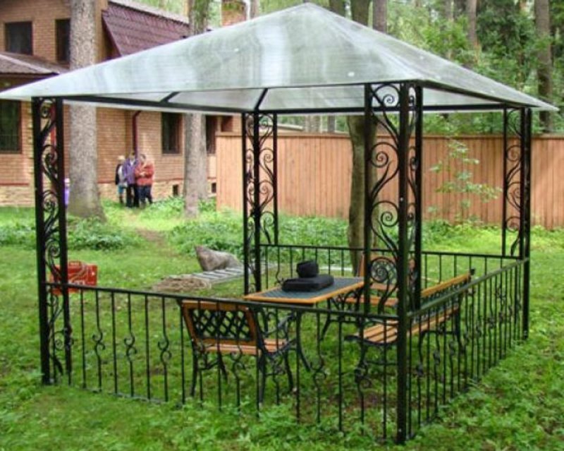 Беседка металлическая