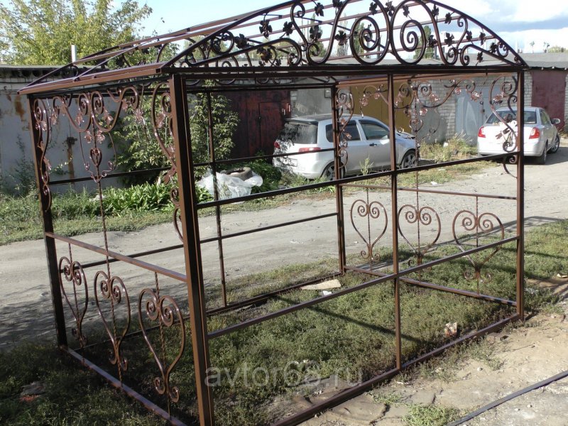 Кованые беседки ТИУ