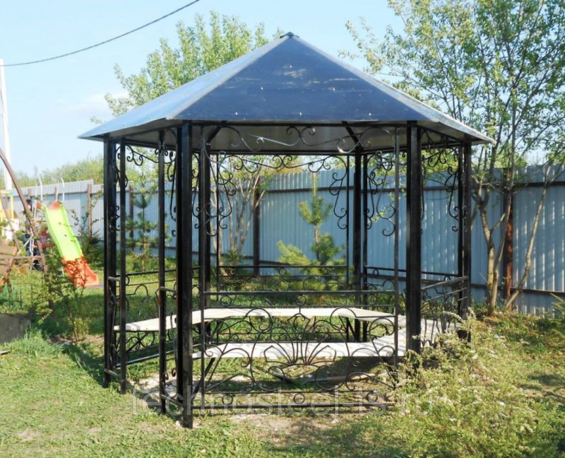 Беседки из металла