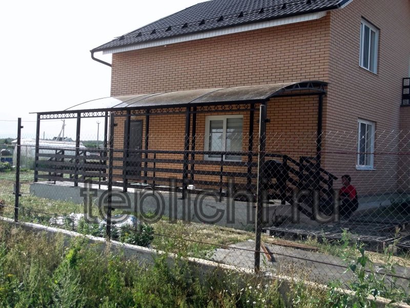 Закрытие дома металлом